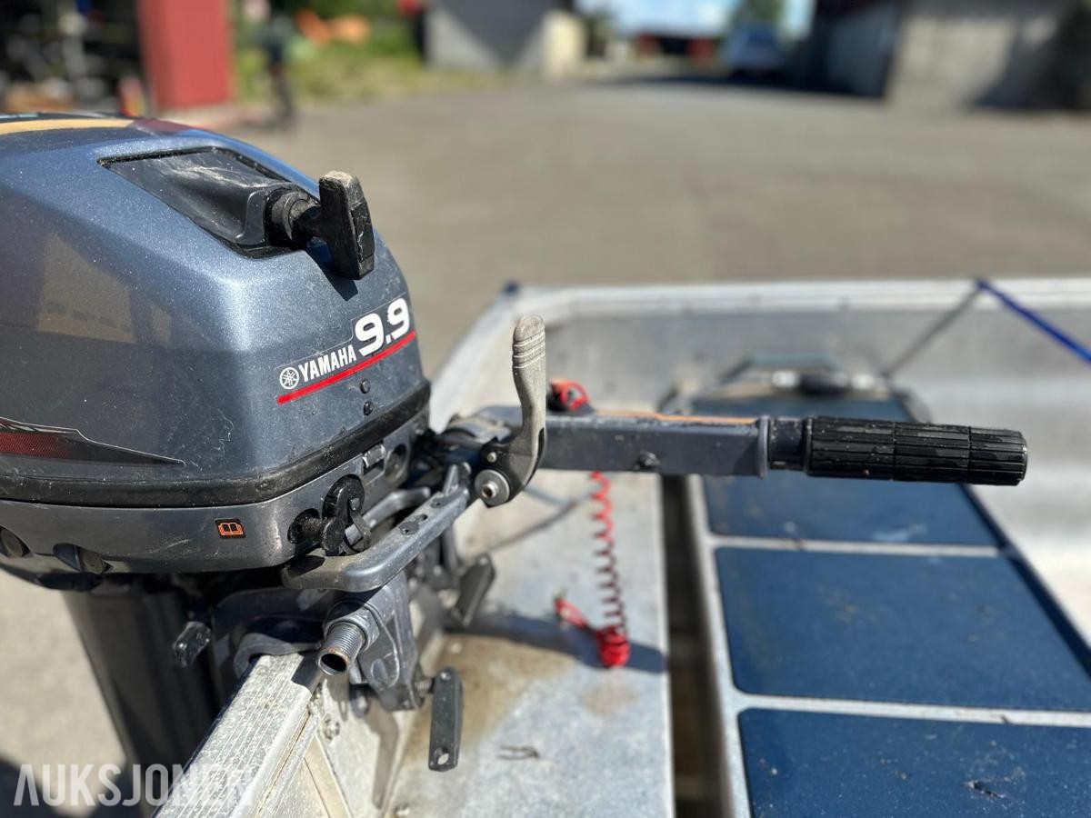 2001 Linder Sportsmann 400 båt med henger og motor